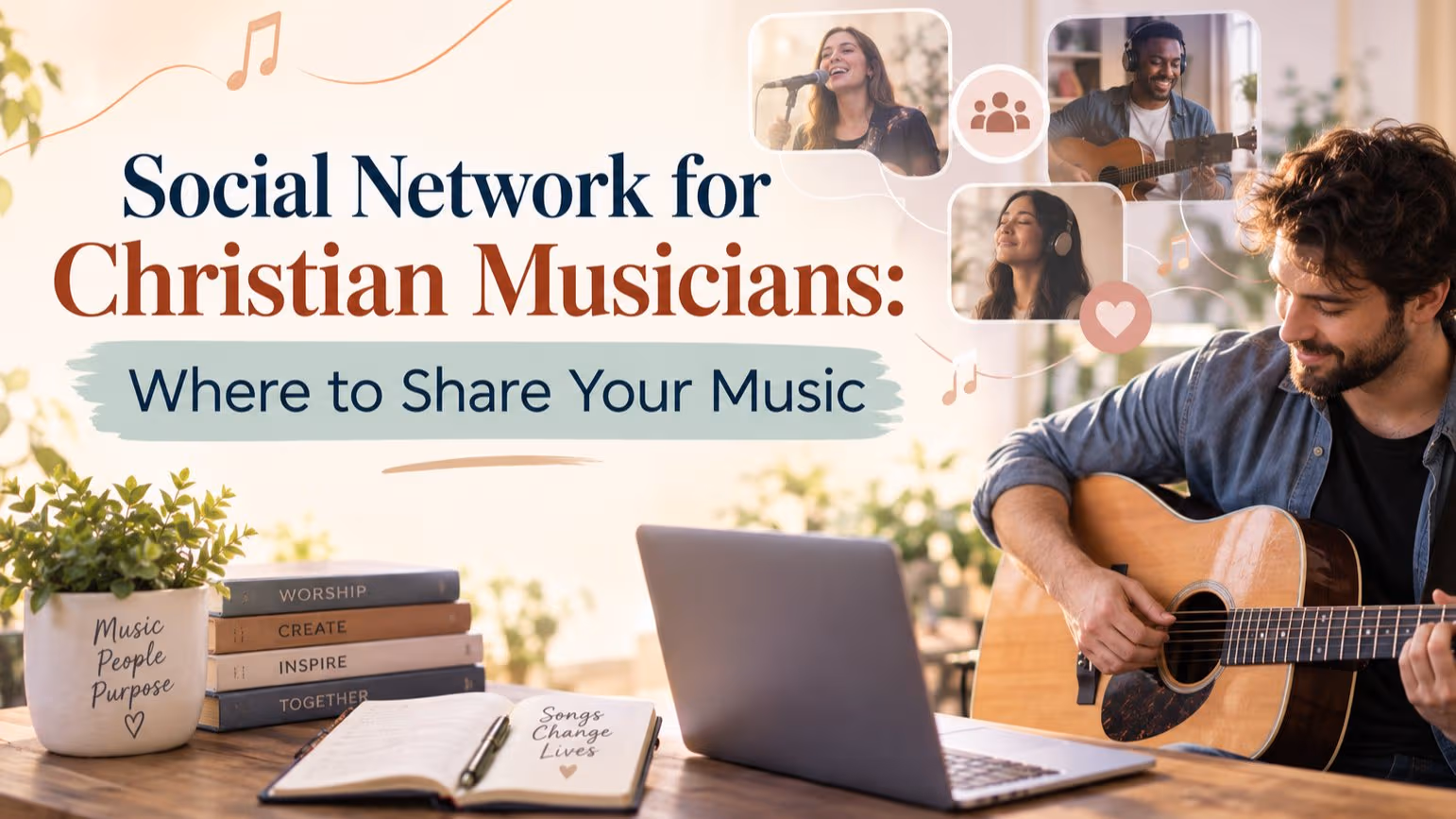 Social Network for Christian Musicians: Where to Share Your Music
